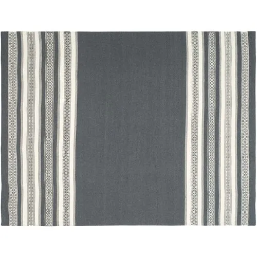 Ovar Flat-Weave Rug - Gray - Gray