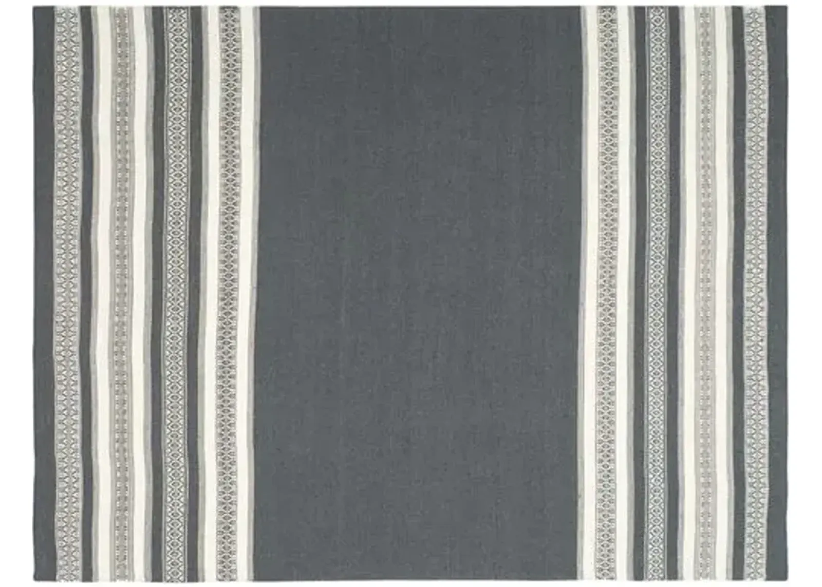 Ovar Flat-Weave Rug - Gray - Gray