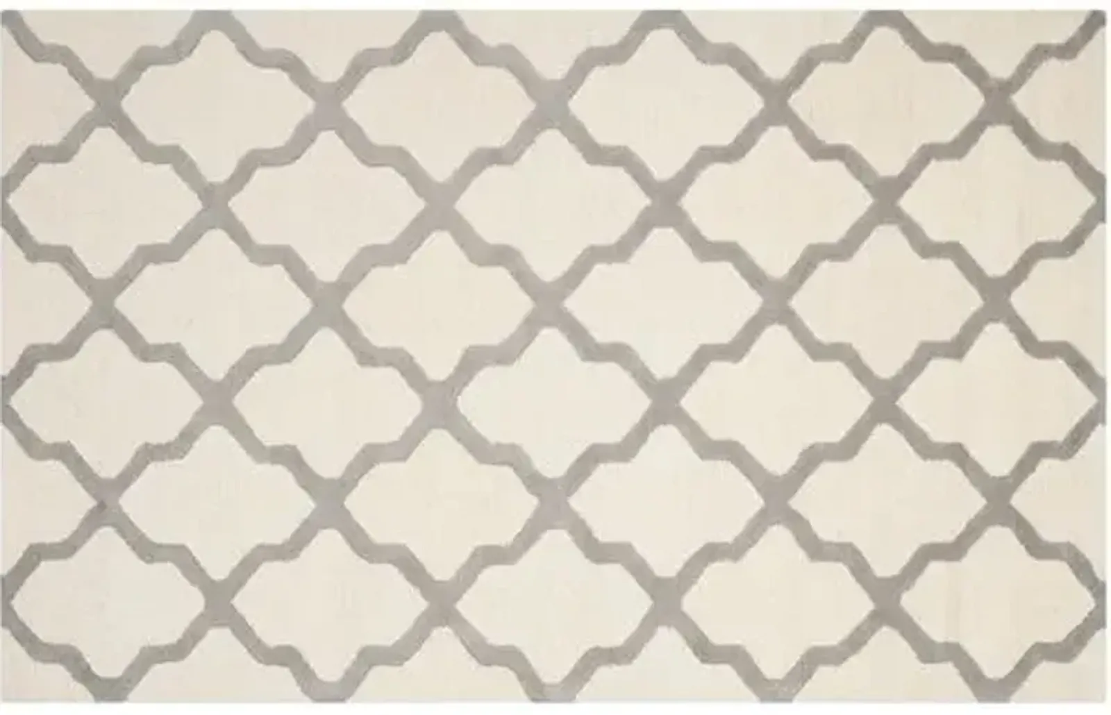 Mulberry Rug - Ivory/Silver - Ivory