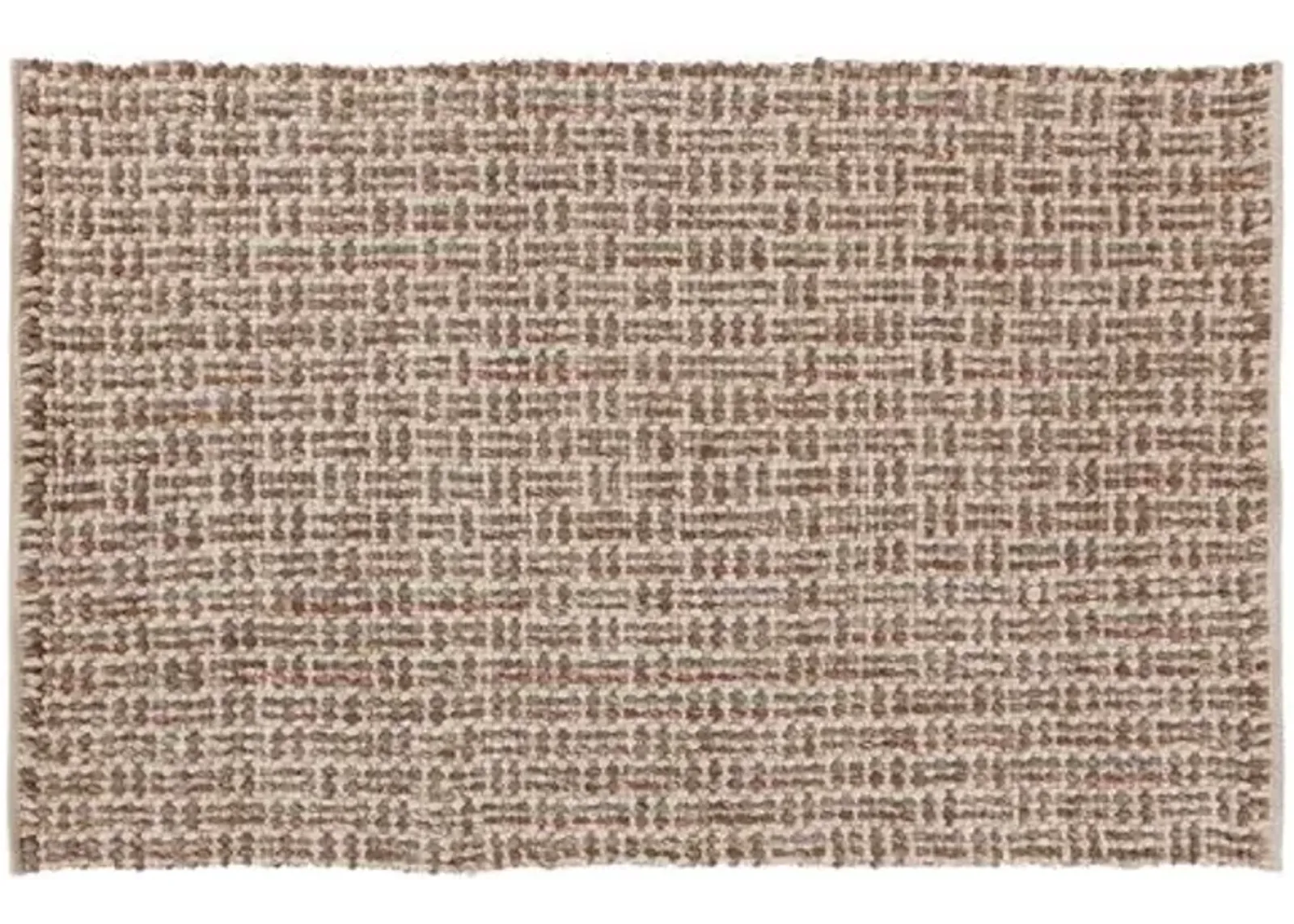 Karen Flat-Weave Rug - Tan - Gray - Gray