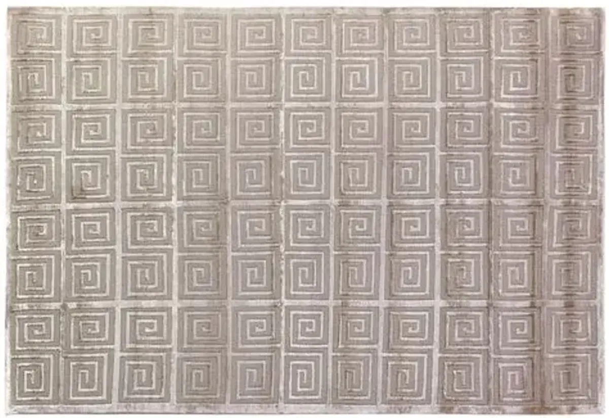 Greek Key Rug - Beige - Exquisite Rugs - Beige