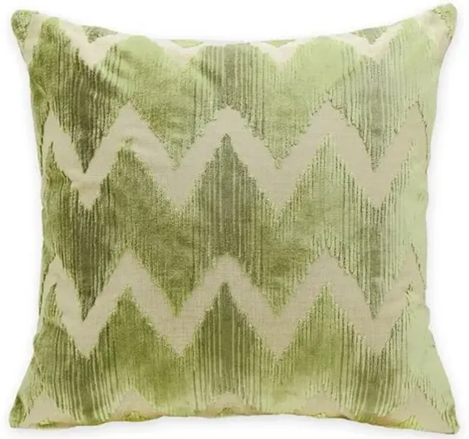 Mary 22x22 Pillow - Green Velvet - The Piper Collection