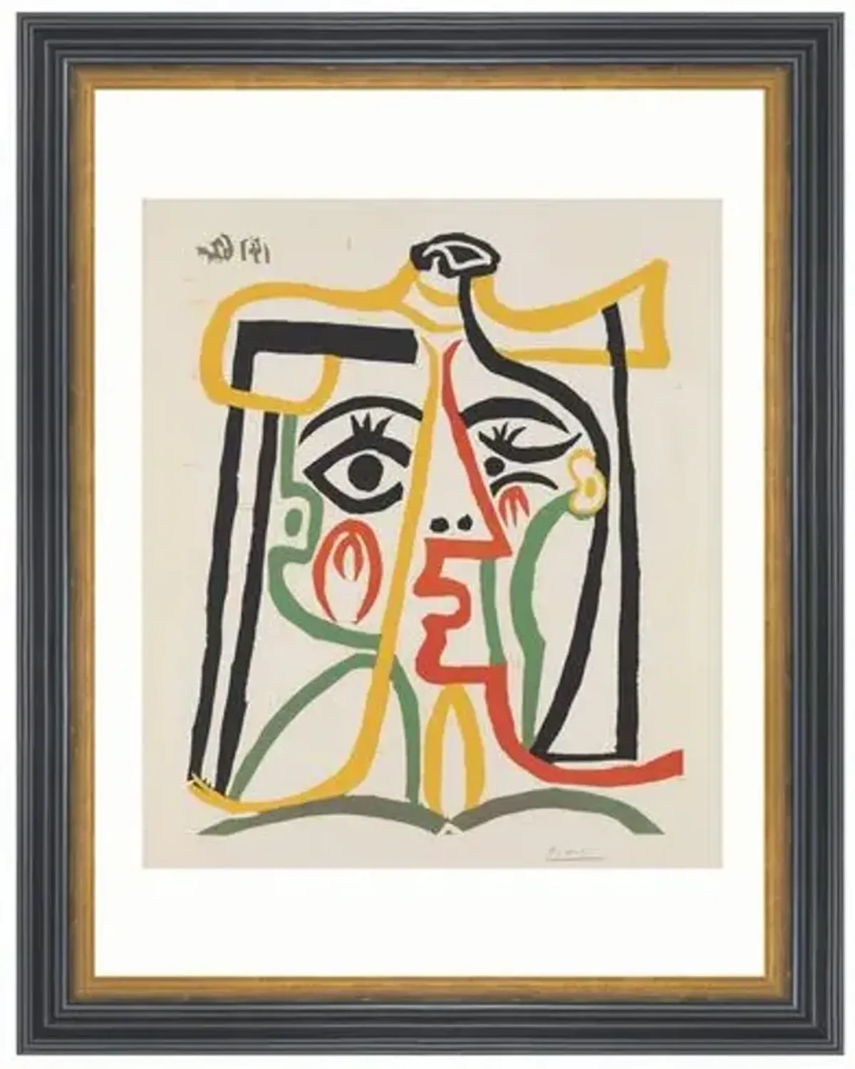 Picasso - T te de Femme - 1962 - Munn Works - Beige