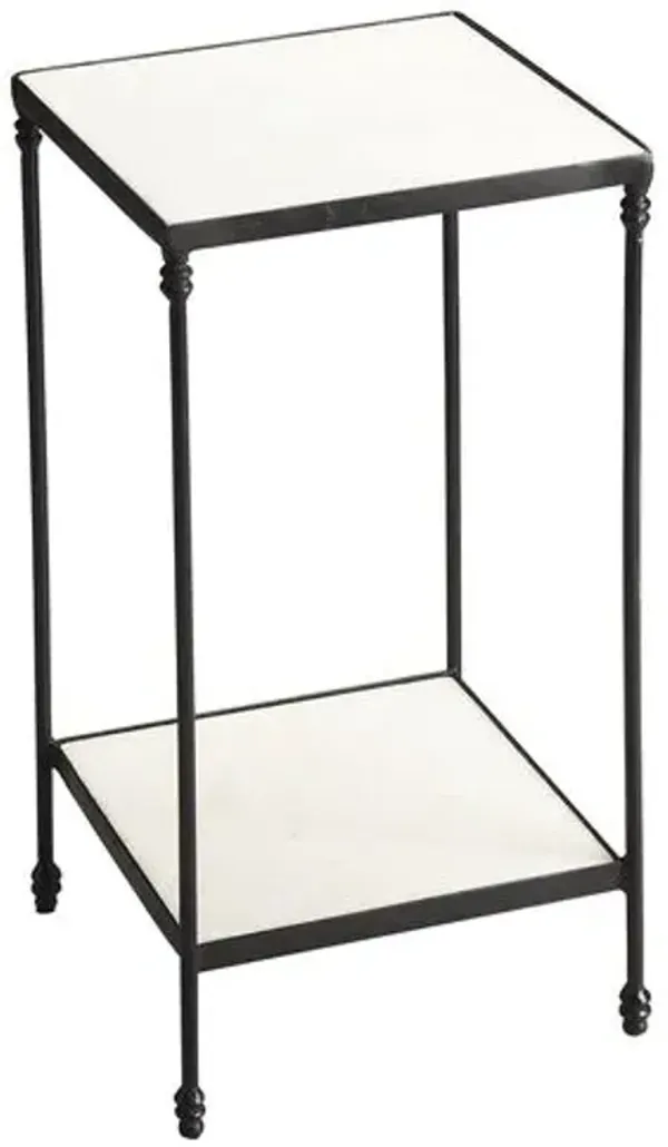 Jennifer Side Table - White