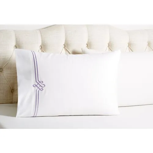 Set of 2 Loop Pillowcases - Tulip - Hamburg House