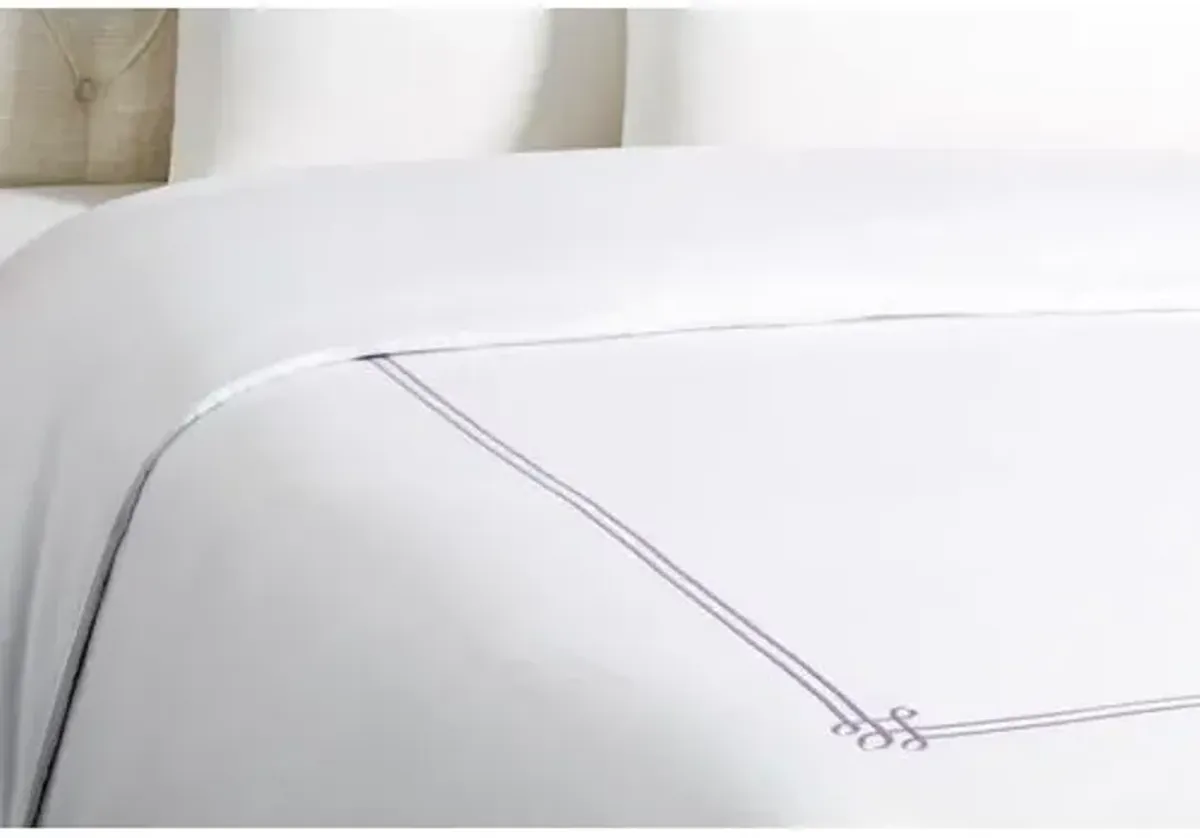 Loops Duvet - Tulip - Hamburg House - White