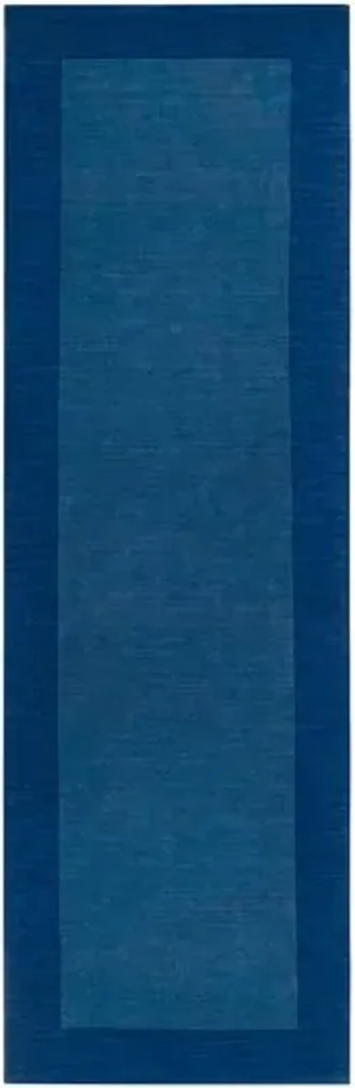 Lombard Rug - Sapphire - Handcrafted - Blue - Blue