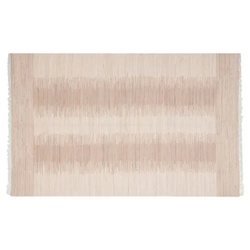 Crane Flat-Weave Rug - Beige - Beige