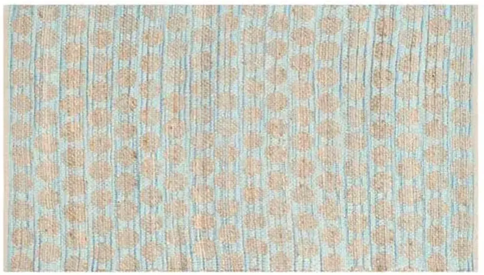 Cleo Kids' Rug - Beige - Blue - Blue