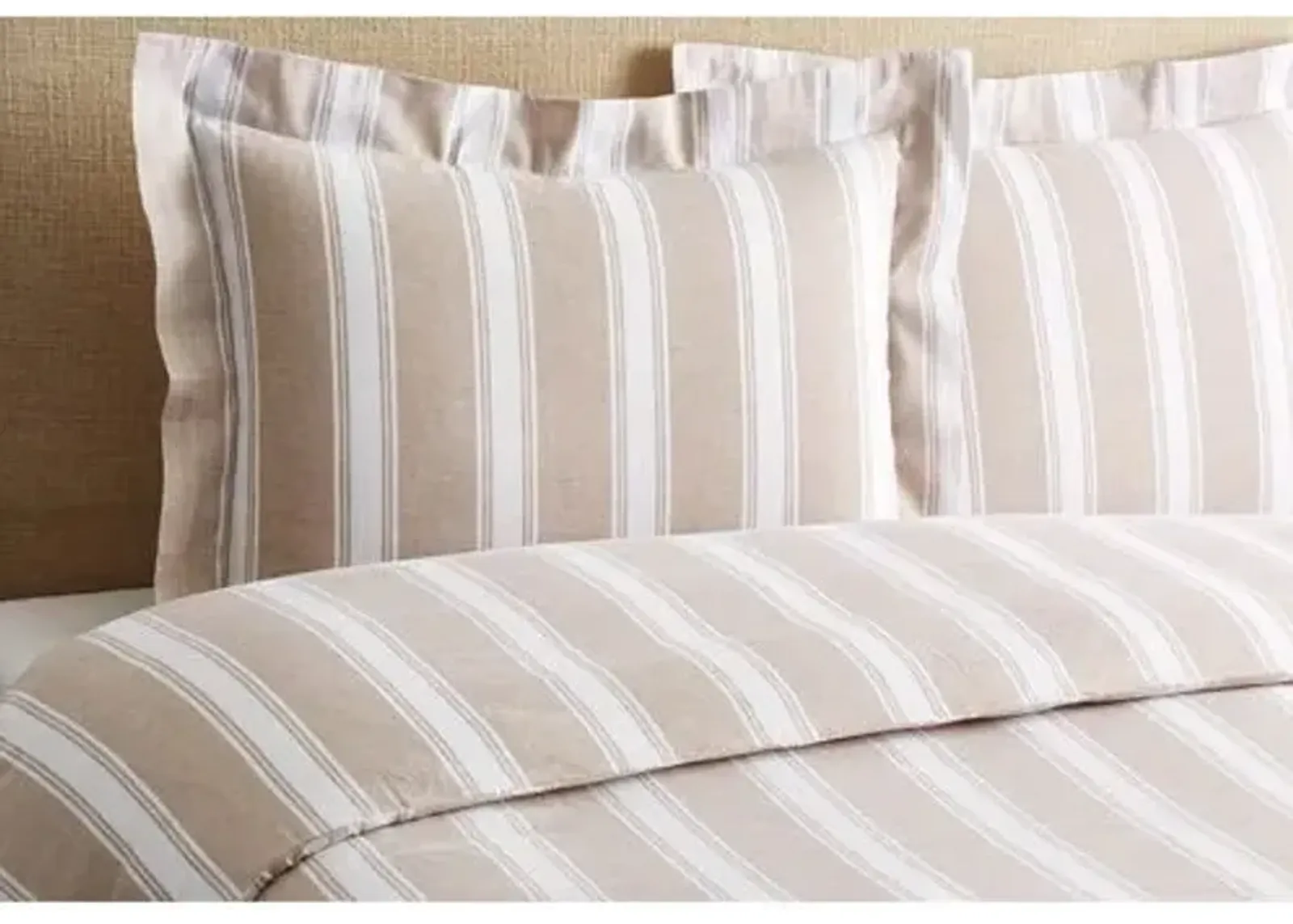 Stripe Duvet Set - Linen - Belle Epoque - Beige