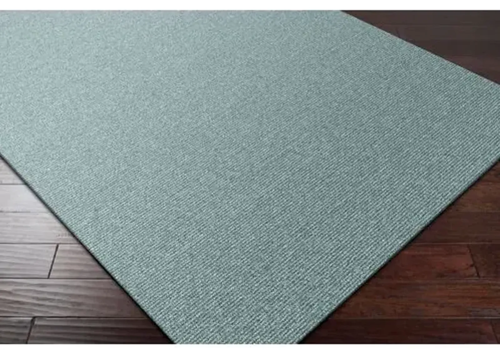 Prescott Rug - Mint - Handcrafted - Gray - Gray