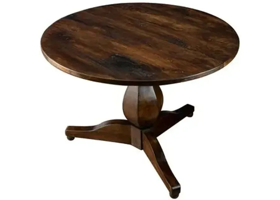 Corbett Dining Table - Pecan Finish - Handcrafted