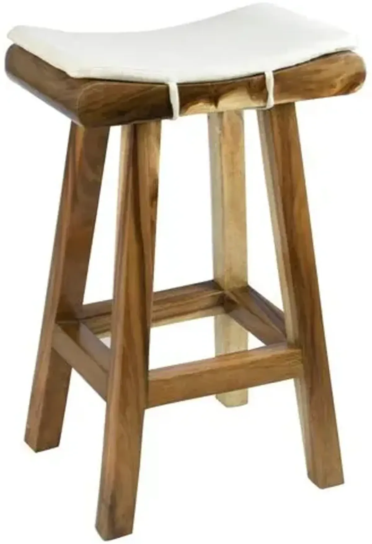 Anzu Barstool - Ivory Linen