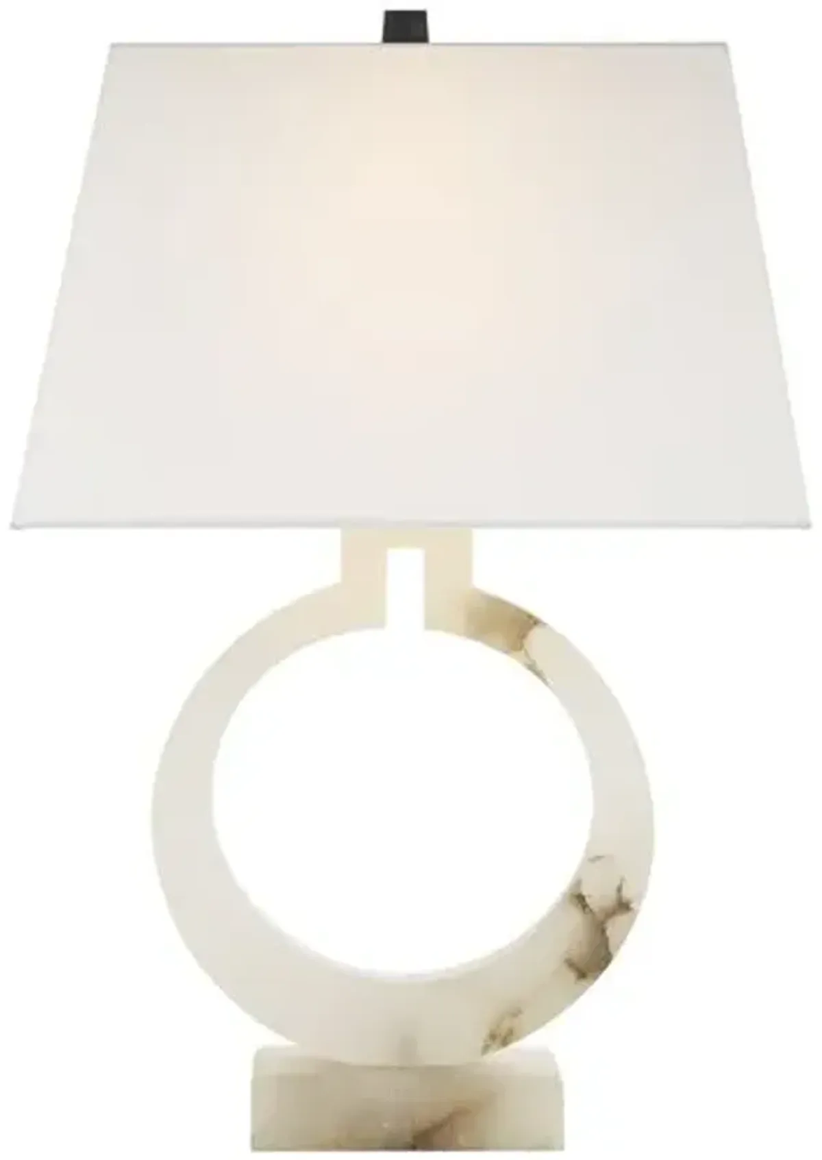 Visual Comfort - Ring Table Lamp - Alabaster