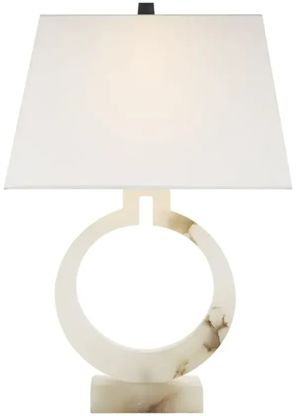 Visual Comfort - Ring Table Lamp - Alabaster
