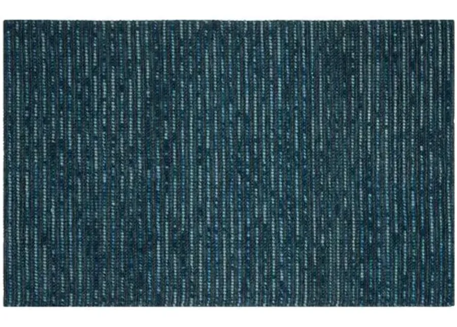 Sumner Jute-Blend Rug - Teal - Blue - Blue