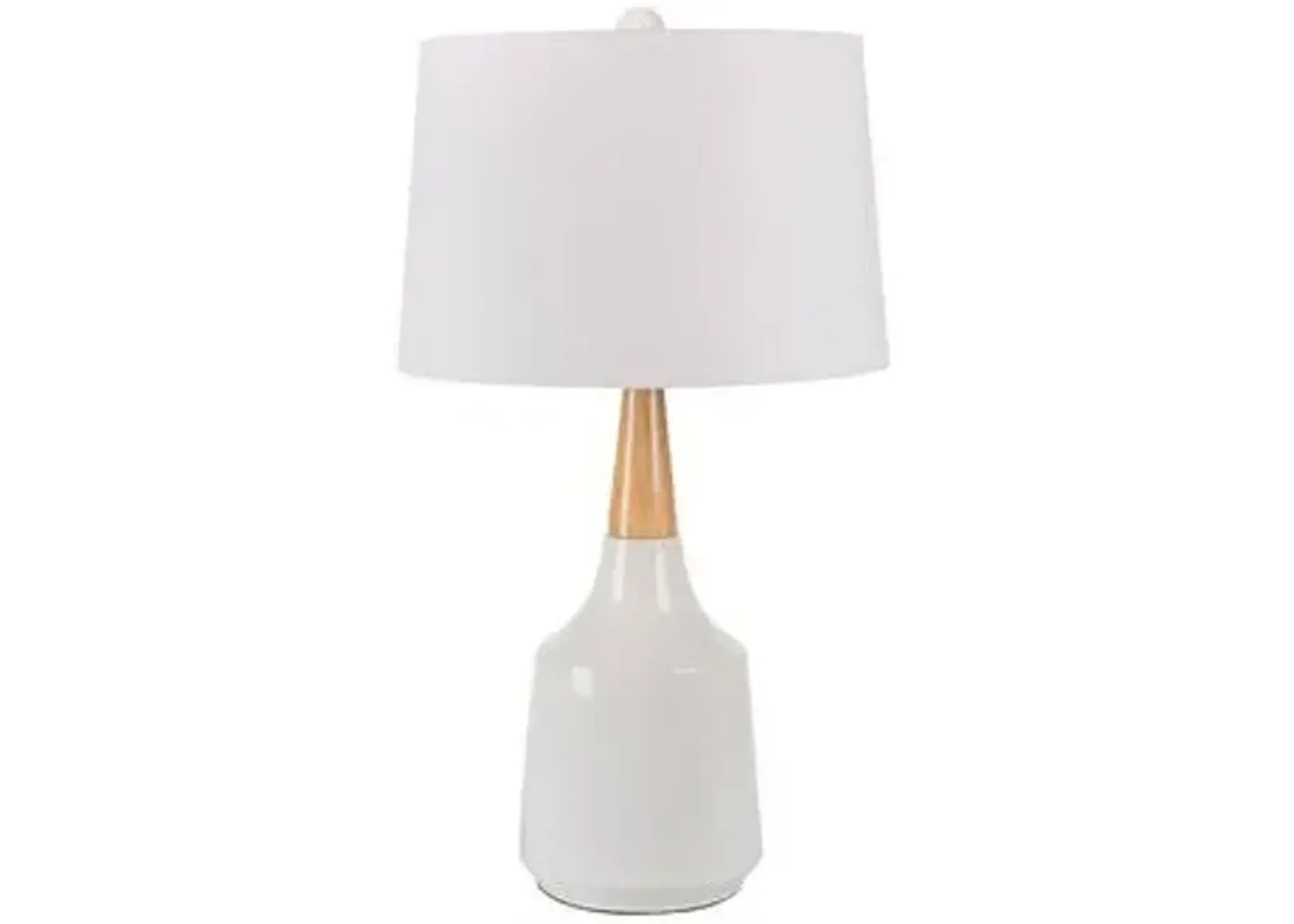 Walker Table Lamp - Light Wood