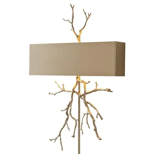 Twig Electrified 2-Light Sconce - Nickel - Global Views - Silver