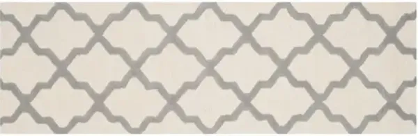 Mulberry Rug - Ivory/Silver - White - White