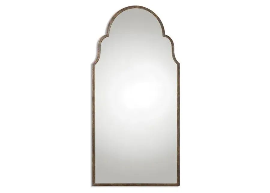 Briar Oversized Wall Mirror - Rust Bronze