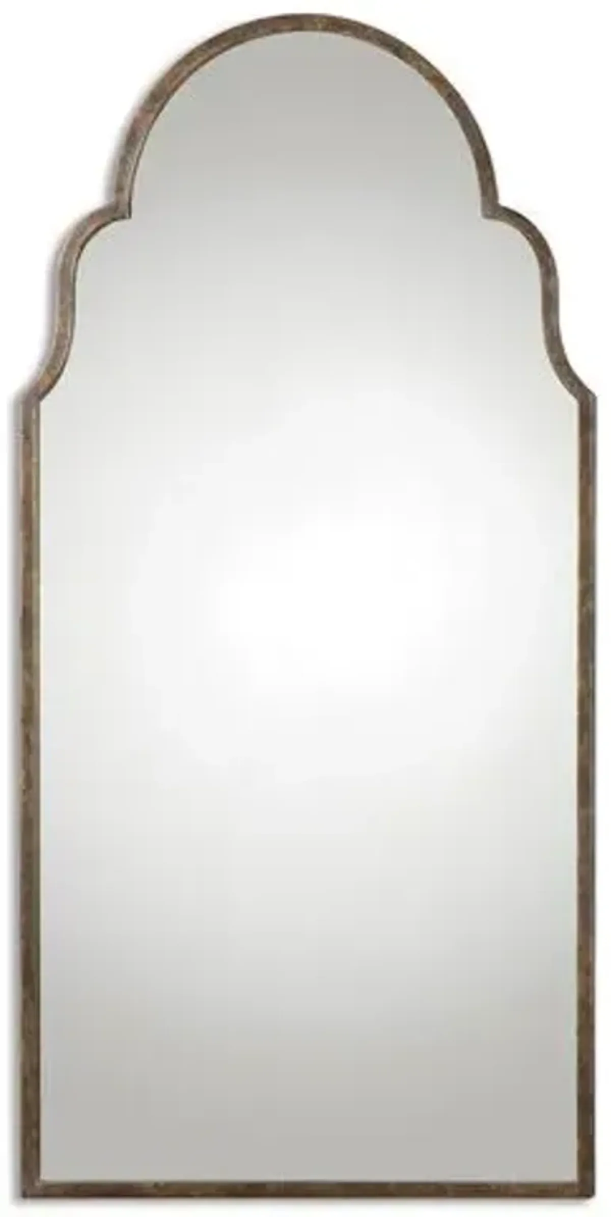 Briar Oversized Wall Mirror - Rust Bronze