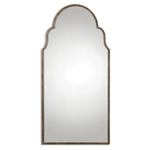 Briar Oversized Wall Mirror - Rust Bronze