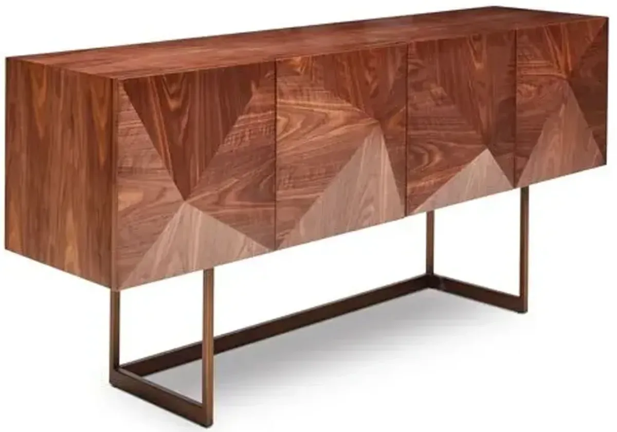 Costa 71" Cube Sideboard - Brown