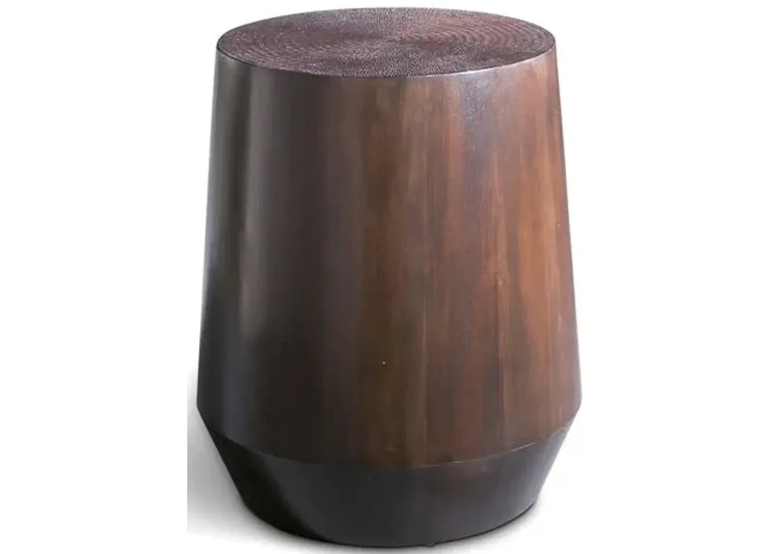 Mori 19" Side Table - Espresso - Brown