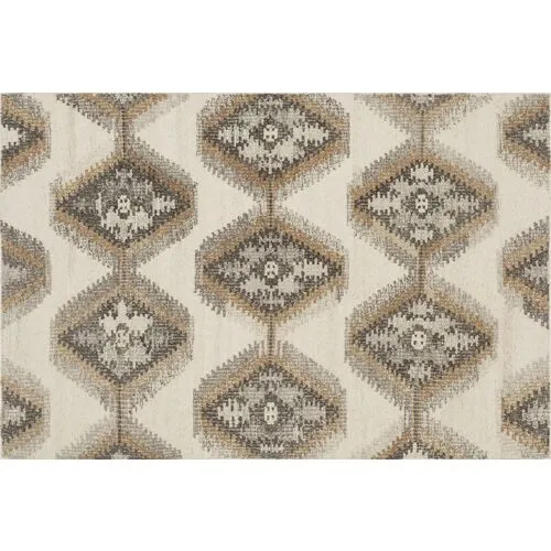 Idgie Rug - Ivory/Camel - Ivory