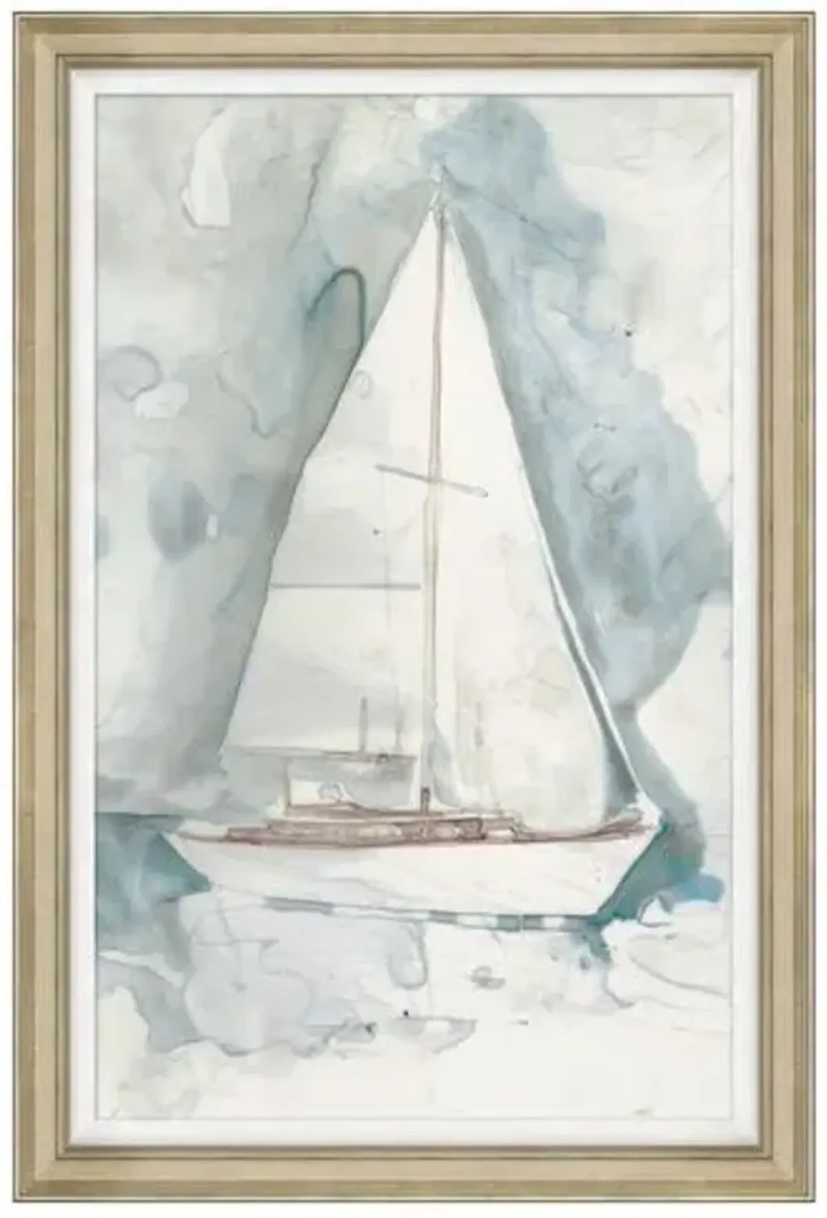 Whitewashed Yacht I - Ivory