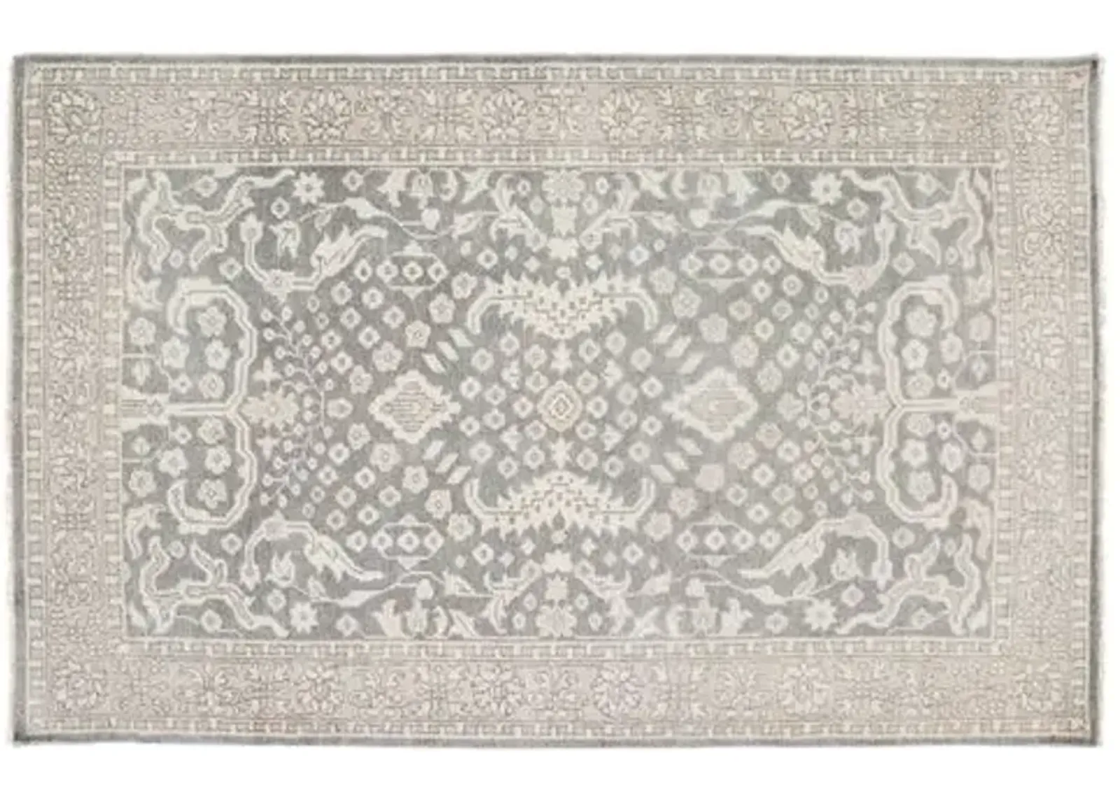 Serene Rug - Charcoal/Moss - Gray - Gray