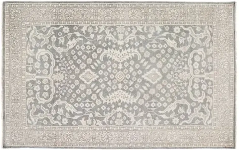 Serene Rug - Charcoal/Moss - Gray - Gray