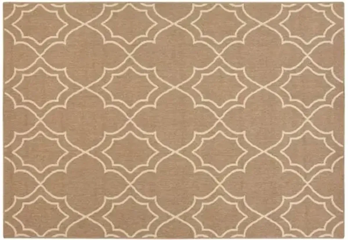 Liza Outdoor Rug - Taupe - Gray - Gray