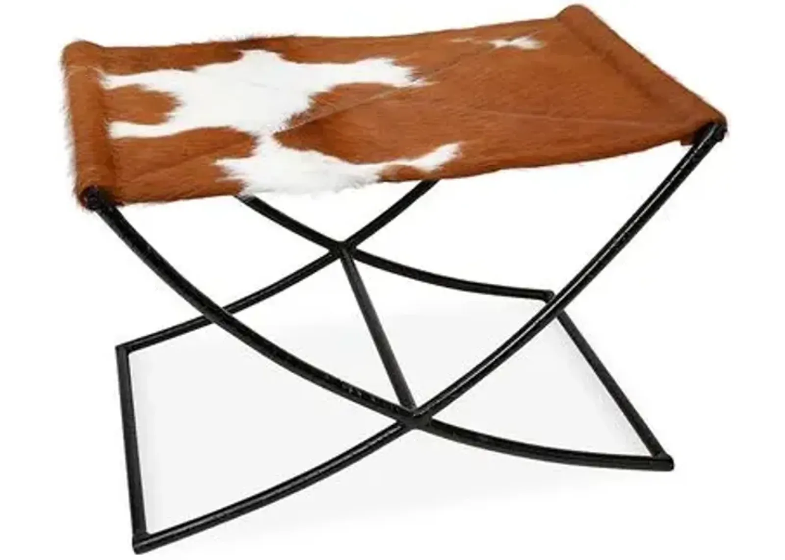 Harper Stool - Cowhide - Handcrafted