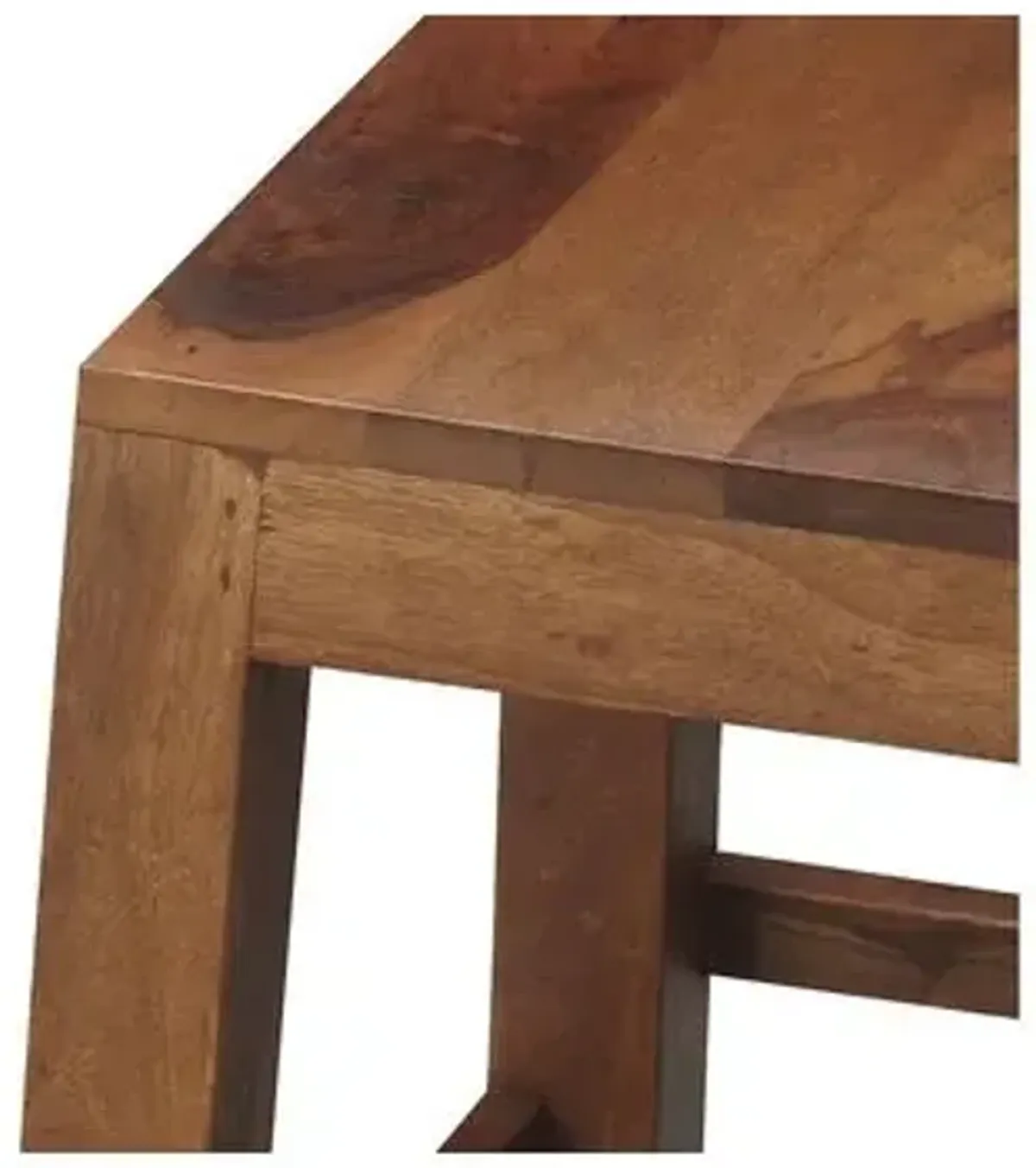 Walida Stool - Walnut - Brown