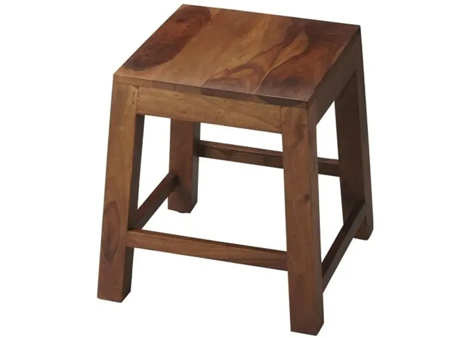 Walida Stool - Walnut - Brown