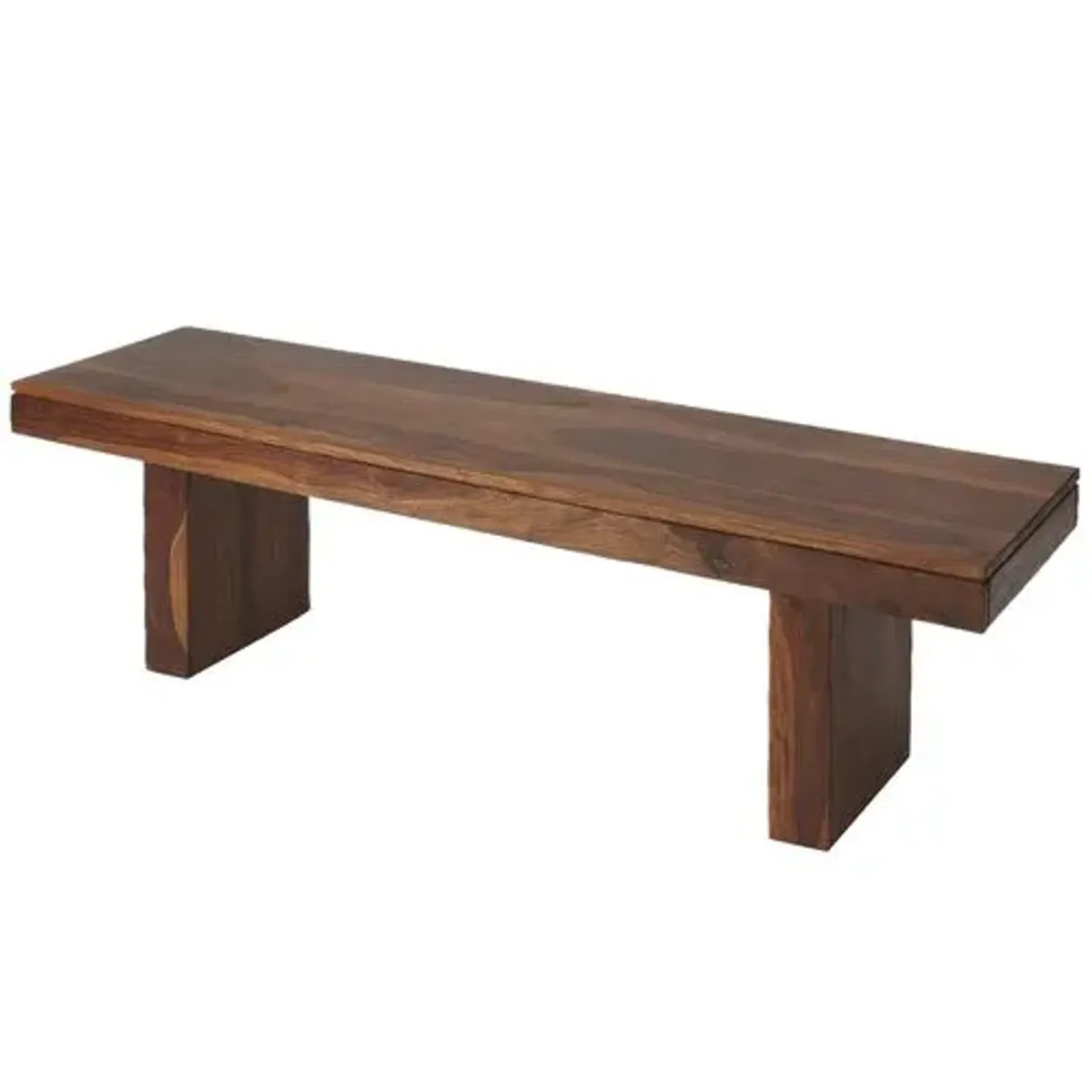 Zyiad Bench - Walnut - Brown