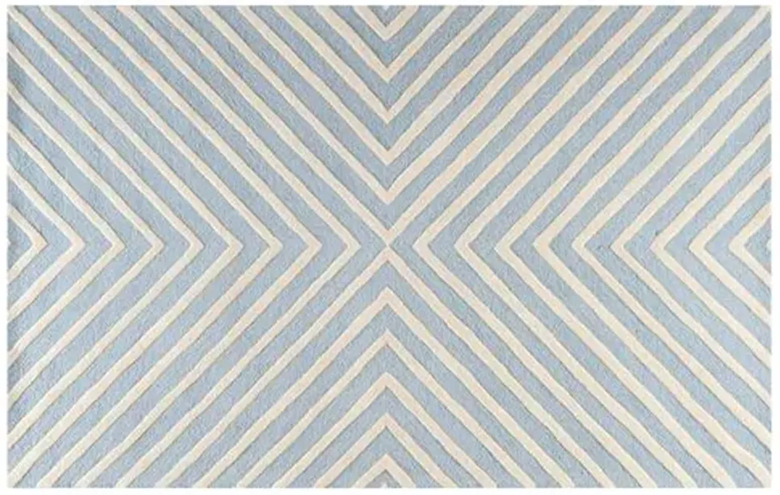 Yvaine Rug - Sky/Ivory - Blue - Blue