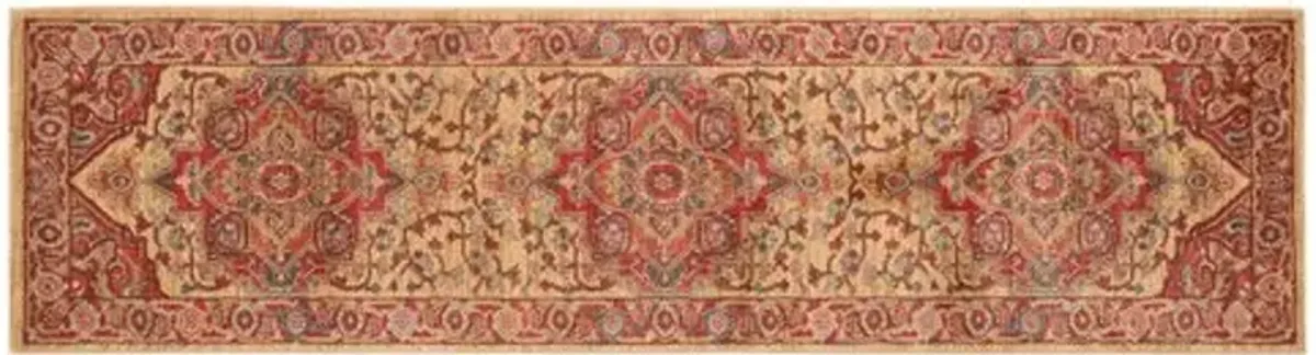 Zarah Rug - Red/Natural - Red