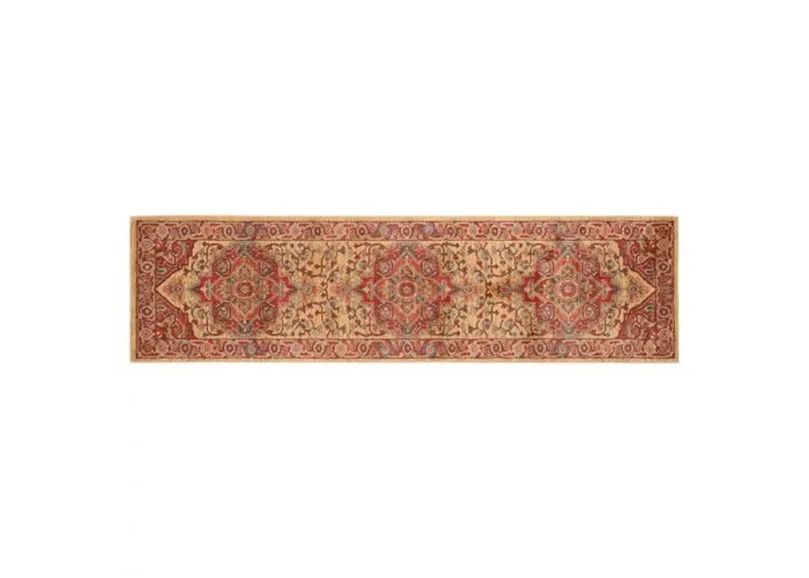 Zarah Rug - Red/Natural - Red