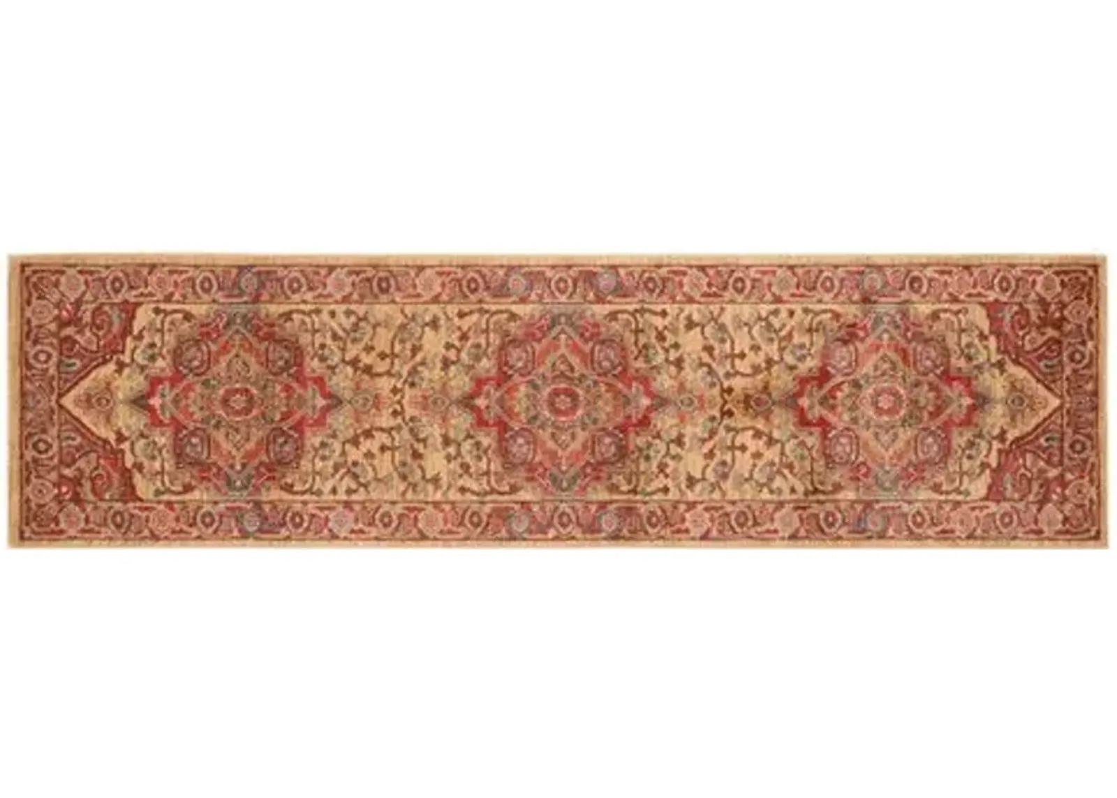 Zarah Rug - Red/Natural - Red