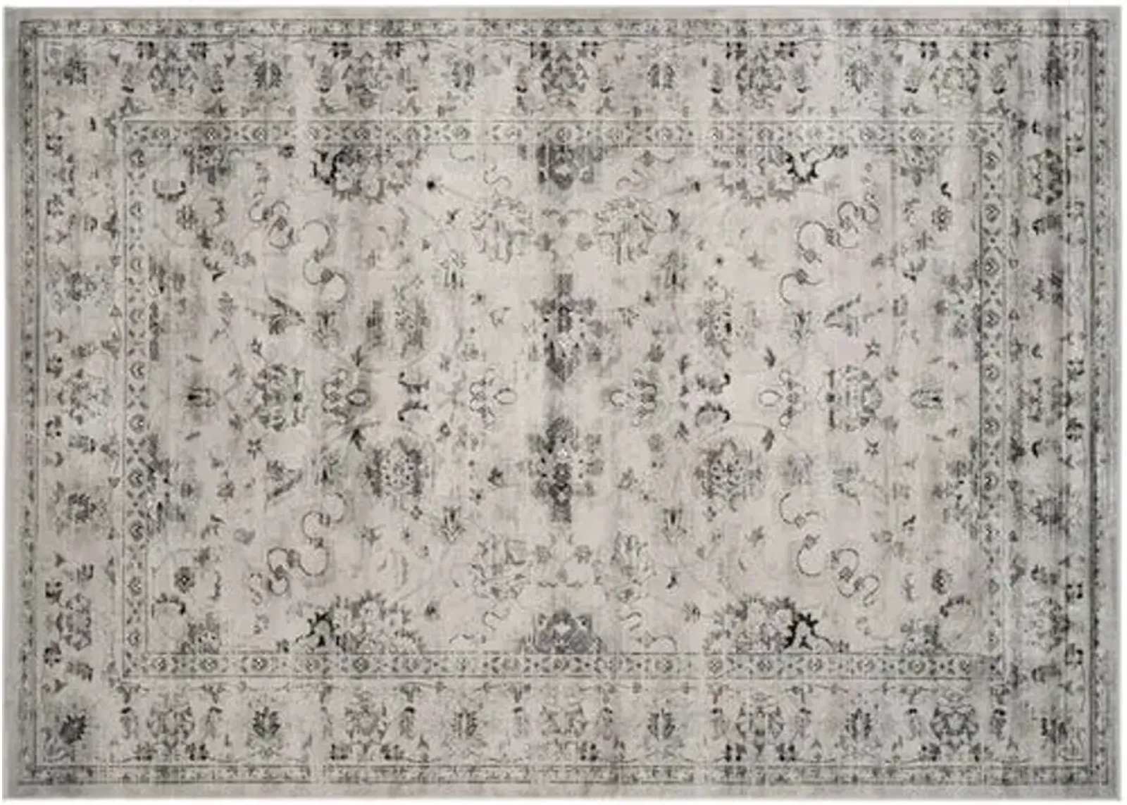 Brock Rug - Gray/Ivory - Gray