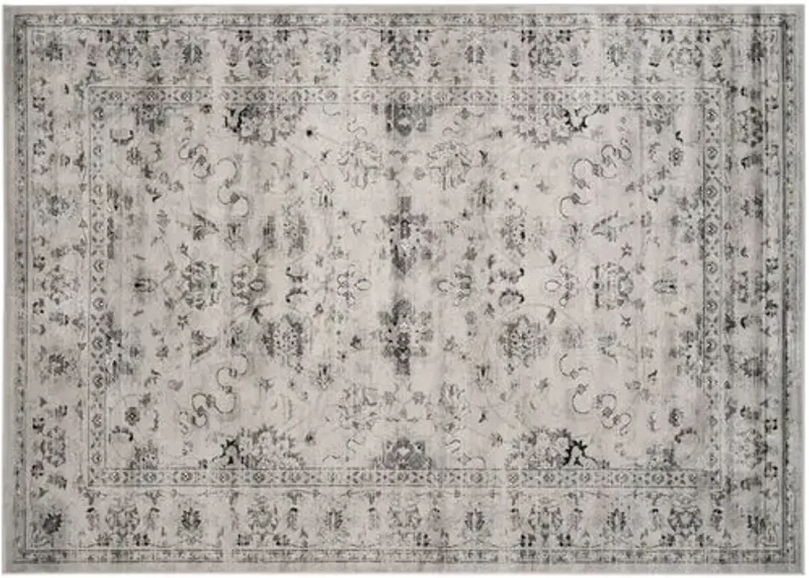 Brock Rug - Gray/Ivory - Gray