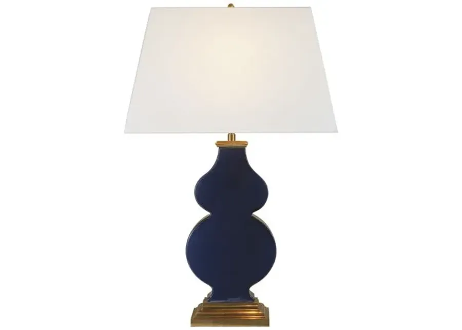 Visual Comfort - Anita Table Lamp - Midnight Blue Porcelain