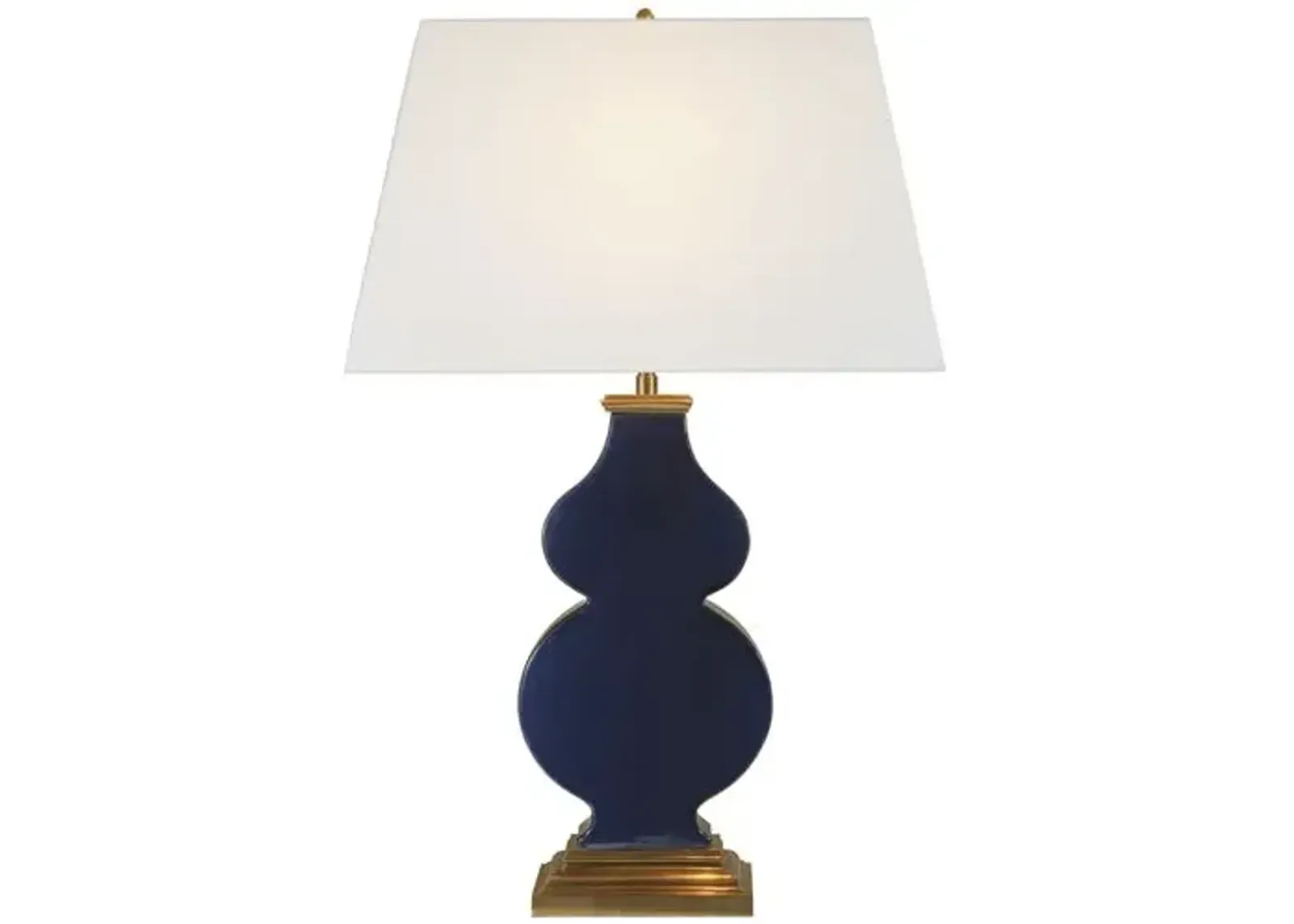 Visual Comfort - Anita Table Lamp - Midnight Blue Porcelain