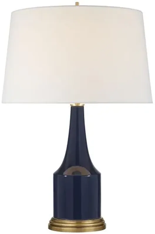 Visual Comfort - Sawyer Table Lamp - Midnight Blue