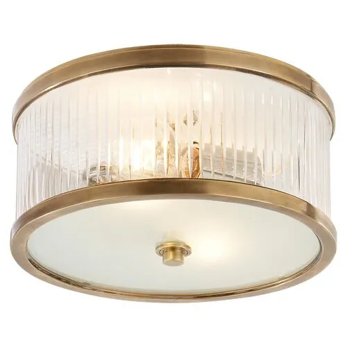 Visual Comfort - Randolph Flush Mount - Brass - Gold