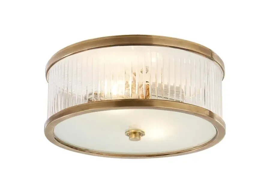 Visual Comfort - Randolph Flush Mount - Brass - Gold