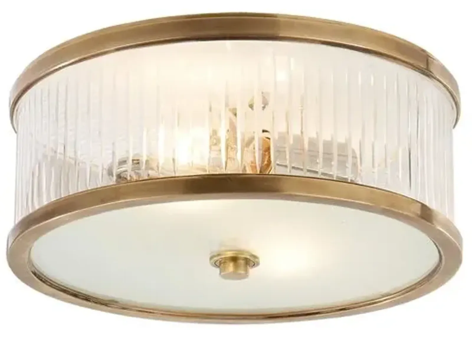 Visual Comfort - Randolph Flush Mount - Brass - Gold