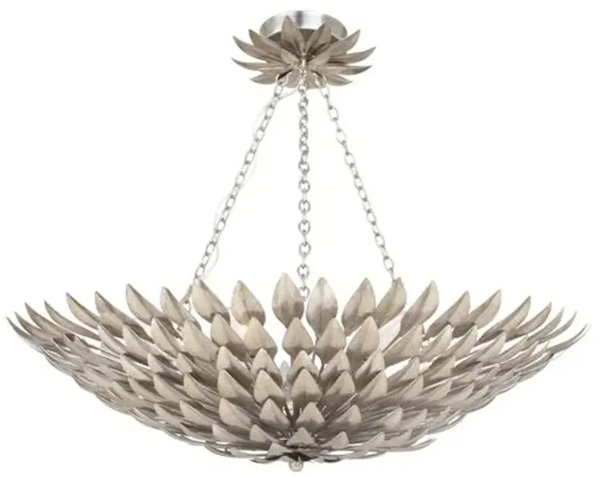 Broche Chandelier - Crystorama - Silver